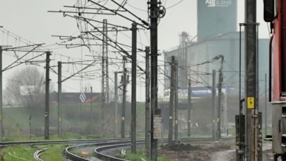 Circulație feroviară oprită pe Magistrala 800 București-Constanța