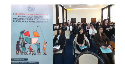 CJE a lansat astăzi Raportul privind implementarea Statutului Elevului la nivel județean