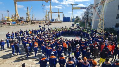 Creditorii Damen Shipyards Mangalia SA au fost reconvocați pentru aprobarea planului de reorganizare