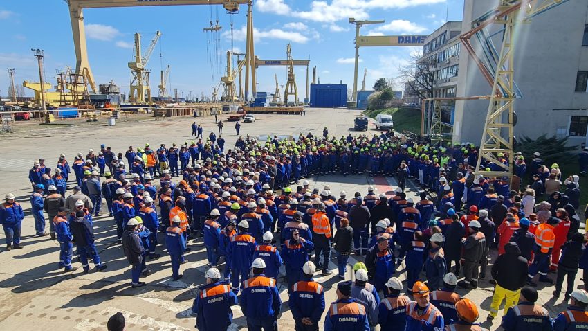 Creditorii Damen Shipyards Mangalia SA au fost reconvocați pentru aprobarea planului de reorganizare