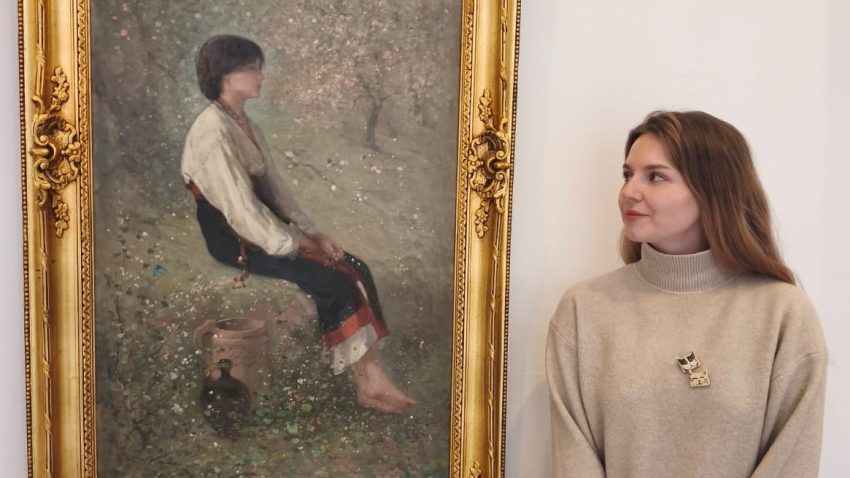 Piesa de patrimoniu | De Ziua Femeii, admirăm tabloul „Primăvara”, pictat de maestrul Nicolae Grigorescu