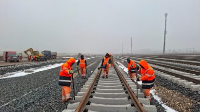 CFR SA: Lucrările de modernizare la stația Valu lui Traian sunt gata în proporție de aproximativ 70%