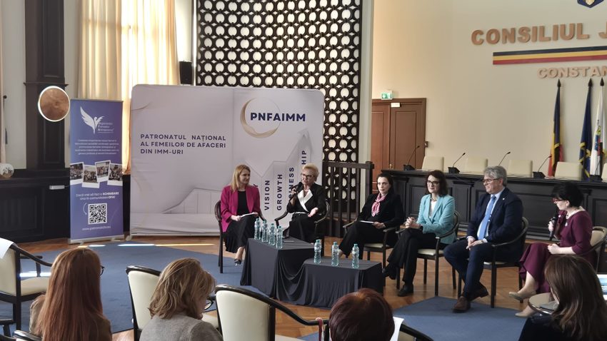 CONSTANȚA: Patronatul Național al Femeilor de Afaceri din IMM-uri a organizat o conferință regională dedicată dialogului social