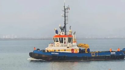 ANR: Informații oficiale despre accidentul naval din Portul Midia