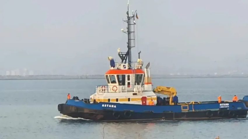 ANR: Informații oficiale despre accidentul naval din Portul Midia