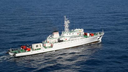Forțele Navale Române s-au alăturat căutării marinarilor dispăruți în urma scufundării remorcherului Astana