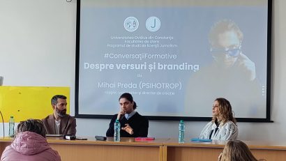 „Conversații formative” cu rapper-ul Mihai Preda