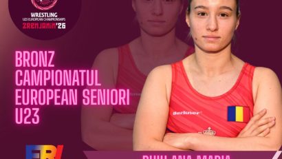 Ana Maria Puiu a câștigat medalia de bronz la Europene