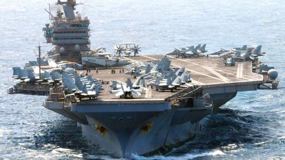 Armata iraniană afirmă că a atacat din nou portavionul american Abraham Lincoln
