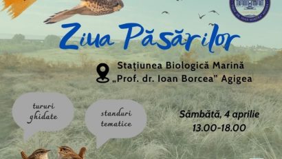 Ziua Păsărilor, marcată la Stațiunea Biologică Marină Agigea