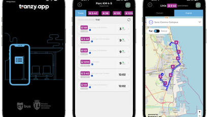 CONSTANȚA: Transportul public devine smart – aplicația tranzy.app și datele în timp real, disponibile pentru toți