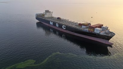 MAE: Patru cetățeni români se află la bordul navei MSC Francesca, sechestrată de autoritățile iraniene