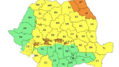 Noi avertizări de vreme rea. Dobrogea, sub COD GALBEN până joi seara
