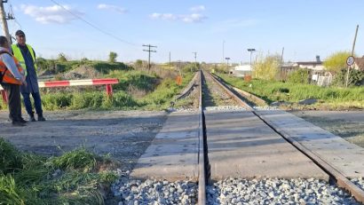 A fost redeschisă circulația peste pasajul din Costinești
