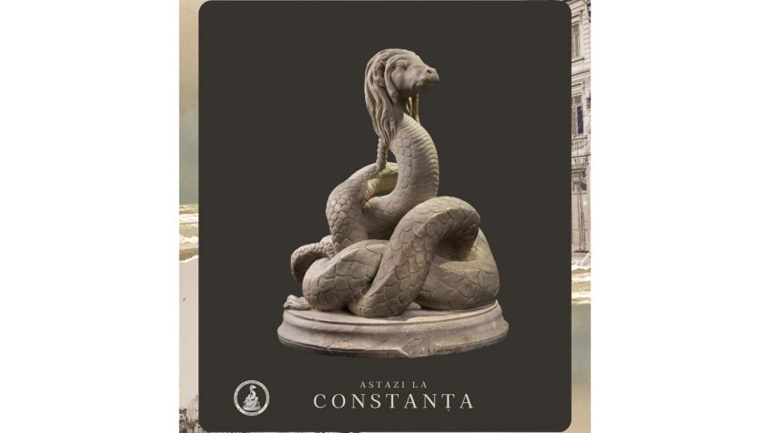 Calendar istoric MINAC: 3 aprilie – Șarpele Glykon, piesă unică a Tezaurului de Sculpturi de la Tomis