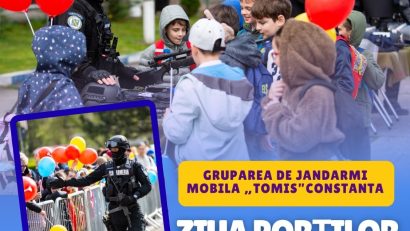 Ziua porților deschise la Gruparea de Jandarmi Mobilă CONSTANȚA