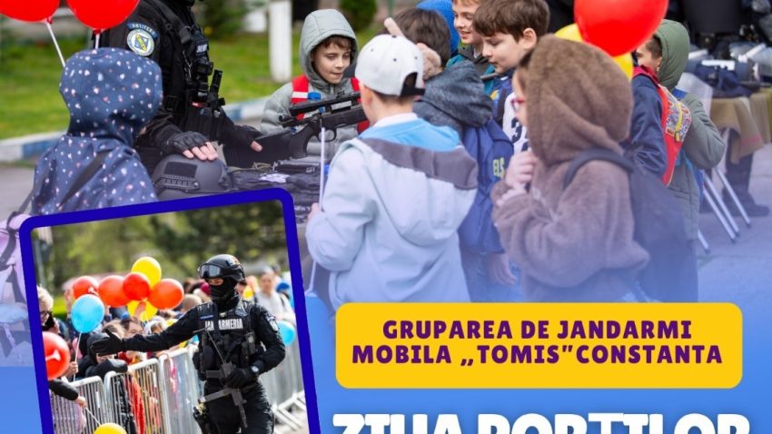 Ziua porților deschise la Gruparea de Jandarmi Mobilă CONSTANȚA