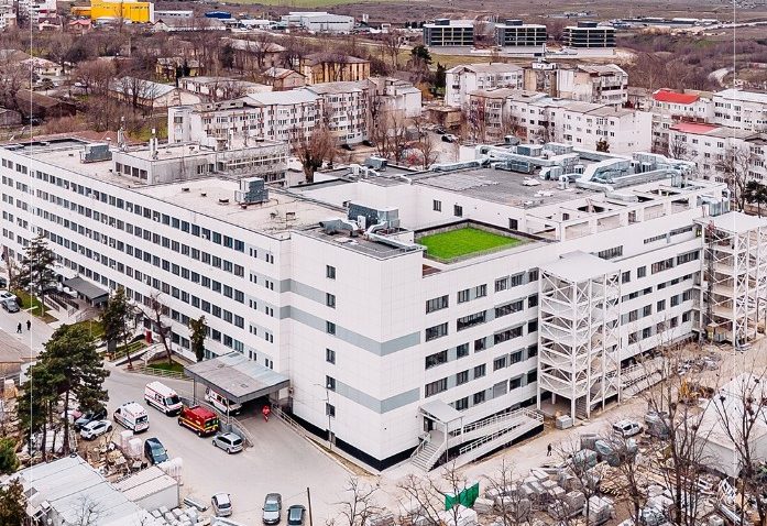 TULCEA: Progres vizibil pe șantierul Spitalului Județean