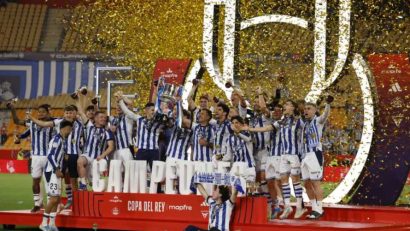 Real Sociedad a cucerit Cupa Spaniei la fotbal