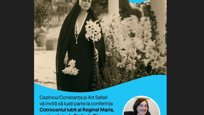 Conferința Cotroceniul iubit al Reginei Maria la Cazinoul din Constanța