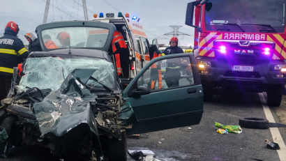 IPJ Constanța: Cum s-a produs accidentul mortal de pe DN 22