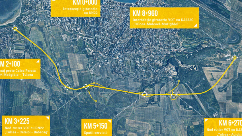 TULCEA: Șoseaua de centură a municipiului, aviz favorabil în Comisia interministerială pentru transport