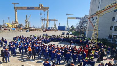 Șantierul Naval Mangalia intră în procedură de FALIMENT. Planul de reorganizare a fost respins