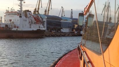 CONSTANȚA: Misiune ARSVOM pentru evacuarea unui marinar străin cu probleme medicale