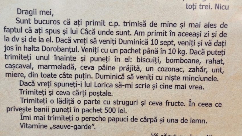 CONSTANȚA: „Scrisori din detenție. Povestea unui tânăr închis la Canal” – expoziție foto-documentară