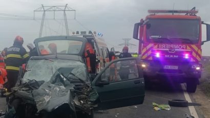 Accident rutier MORTAL pe DN22, în zona Tariverde, cu 5 victime