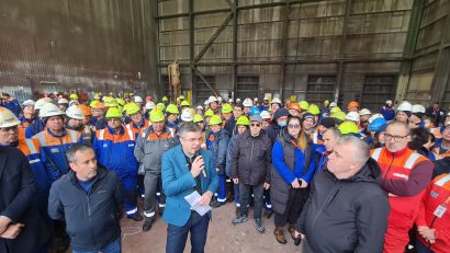 Ministrul Economiei despre falimentul Șantierului Naval Damen Mangalia: “Discuțiile sunt foarte avansate, dar situația e complexă pentru că avem o companie în faliment”