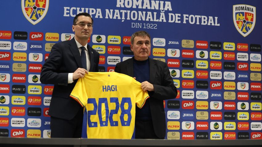 Obiectivul selecționerului Gheorghe Hagi este calificarea la EURO 2028