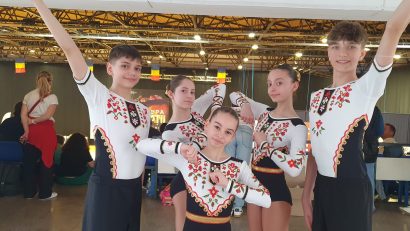 Medalii pentru gimnastica aerobică de la CSM Constanța