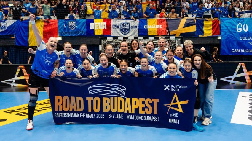 CSM Bucureşti s-a calificat la turneul Final4 al Ligii Campionilor