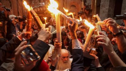 Lumina Sfântă de la Ierusalim sosește în România