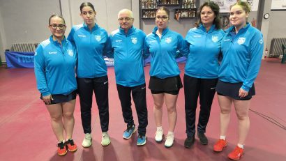 CSM Constanța este la un pas de finala Superligii feminine de tenis de masă