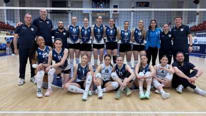 Locul șase în campionat pentru voleibalistele de la CSM Constanța