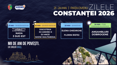 Zilele Constanței 2026 – Mii de ani. Un singur oraș