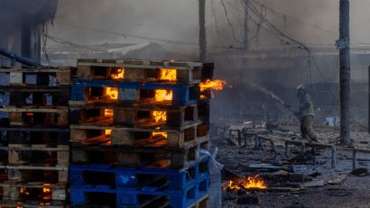 UCRAINA: 4 morți și zeci de răniți, după un atac masiv cu drone și rachete rusești
