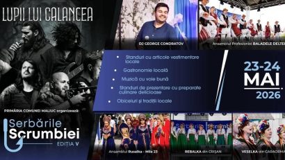 TULCEA: Serbările Scrumbiei 2026 la Maliuc