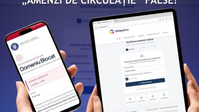 DNSC: Atenție la fraudele online cu „amenzi de circulație” false! Potențialele victime primesc un SMS care pretinde că provine de la platforma Ghiseul.ro