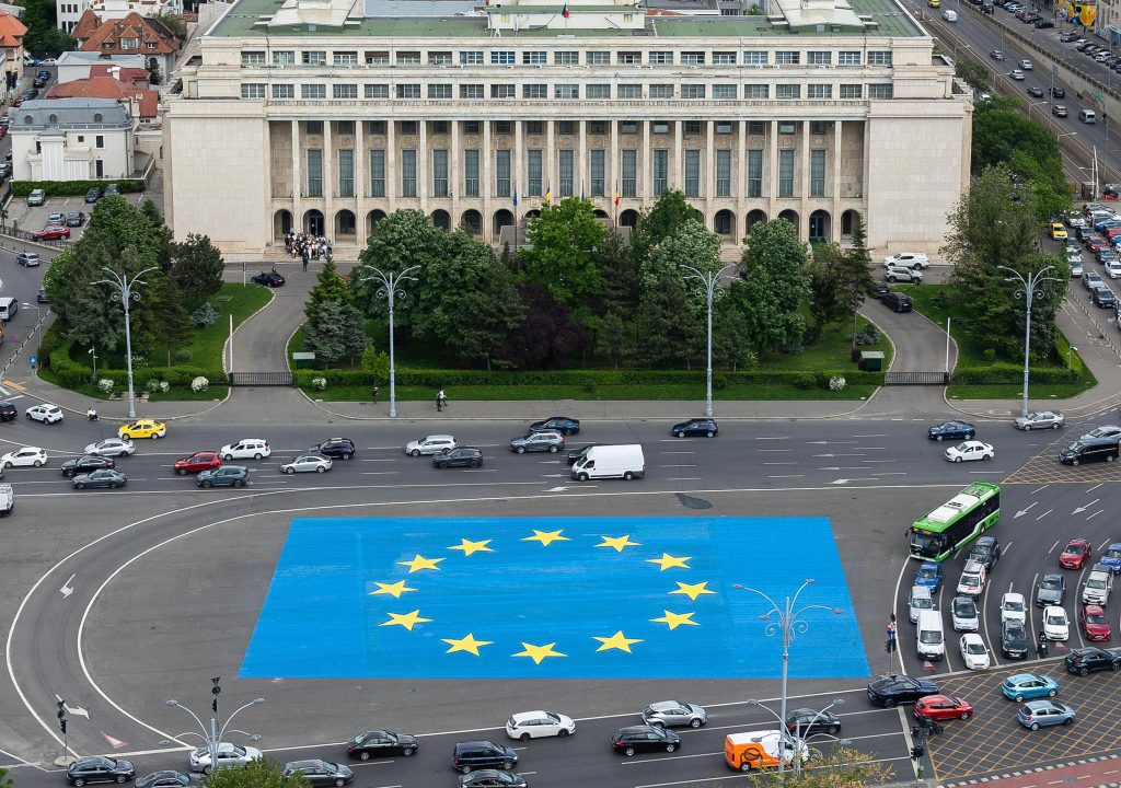 steag ue in fata guvernului