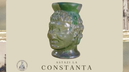 Calendar istoric MINAC: 11 mai – Fascinanta cupă de sticlă în formă de cap uman