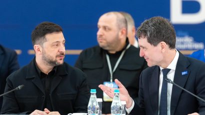 Volodimir Zelenski, la Summitul B9: Contăm pe sprijinul european