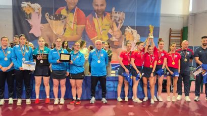 Echipa feminină de tenis de masă de la CSA Steaua învinge CSM Constanța și câștigă un nou titlu național