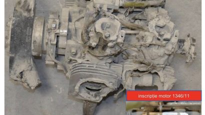 FOTO Nicușor Dan: Drona prăbușită la Galați – rusească