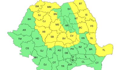 Nordul Dobrogei, sub atenționare COD GALBEN de vânt