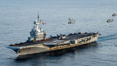 Strâmtoarea Ormuz: Portavionul francez Charles-de-Gaulle, în Marea Arabiei
