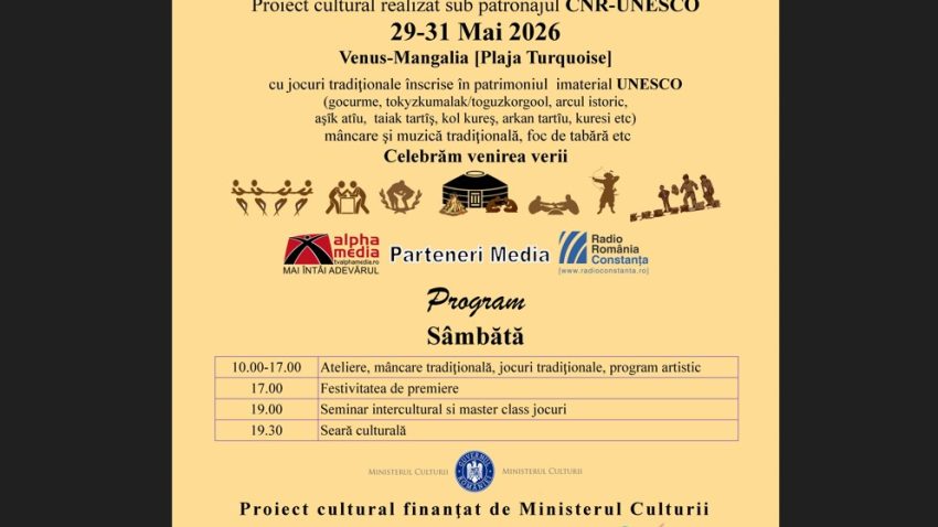 Tradiţiile tătăreşti, la festivalul Hîdîrlez – sărbătoare înscrisă în patrimoniul imaterial UNESCO, pe plajă în staţiunea Venus