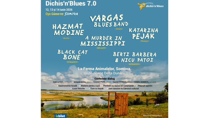 TULCEA: Începe Festivalul Internațional Dichis’n’Blues 2026 la Somova